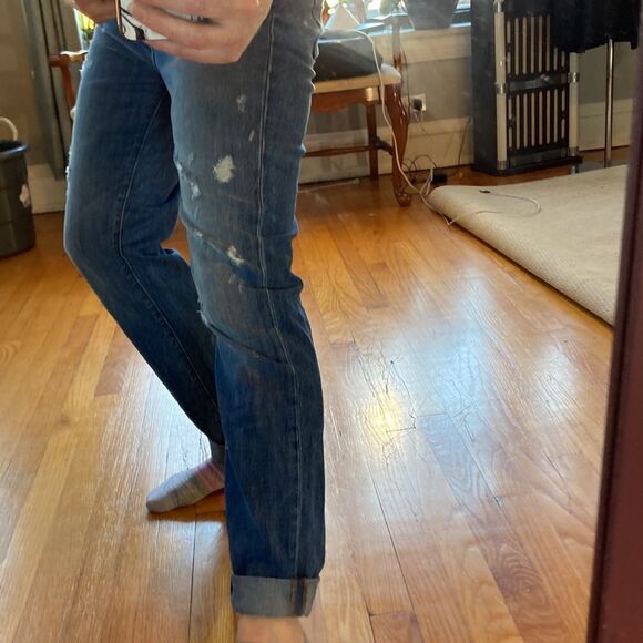 J BRAND Jake Broken distressed lyocell cotton high quality size 27 - Picture 3 of 10